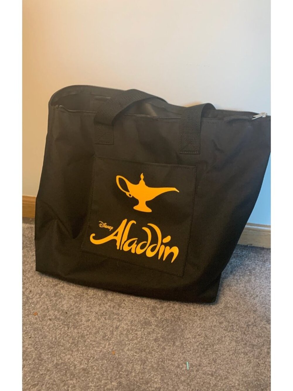 new Disney Aladdin The Musical Exclusive Tote Bag